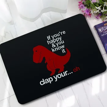 

CAMMITEVER Dinosaur Rug Anti-slip Mat Thick Floor Carpets for Living Room Bathroom Water Absorption Floor Rug Mat
