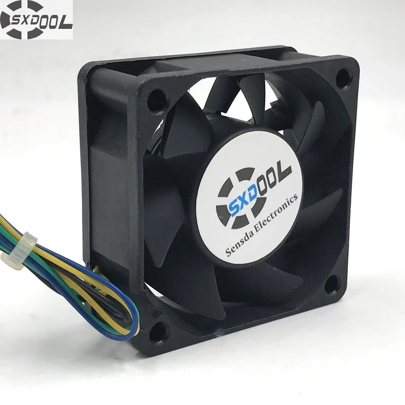 SXDOOL DF126025BU 6025 6 см 12V 0.80A управляемый двойным шариковым скоростным