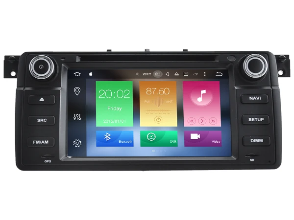 Clearance Ips screen Android 8.0 Car Dvd Navi Player FOR BMW E46 (1998-2006)/M3 (1998-2006) gps auto stereo audio multimedia 1
