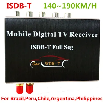 

Car ISDB-T Dual tuner Full SEG Digital TV Tuner Receiver Box For Brazil Chile Peru Argentina South America Philippines