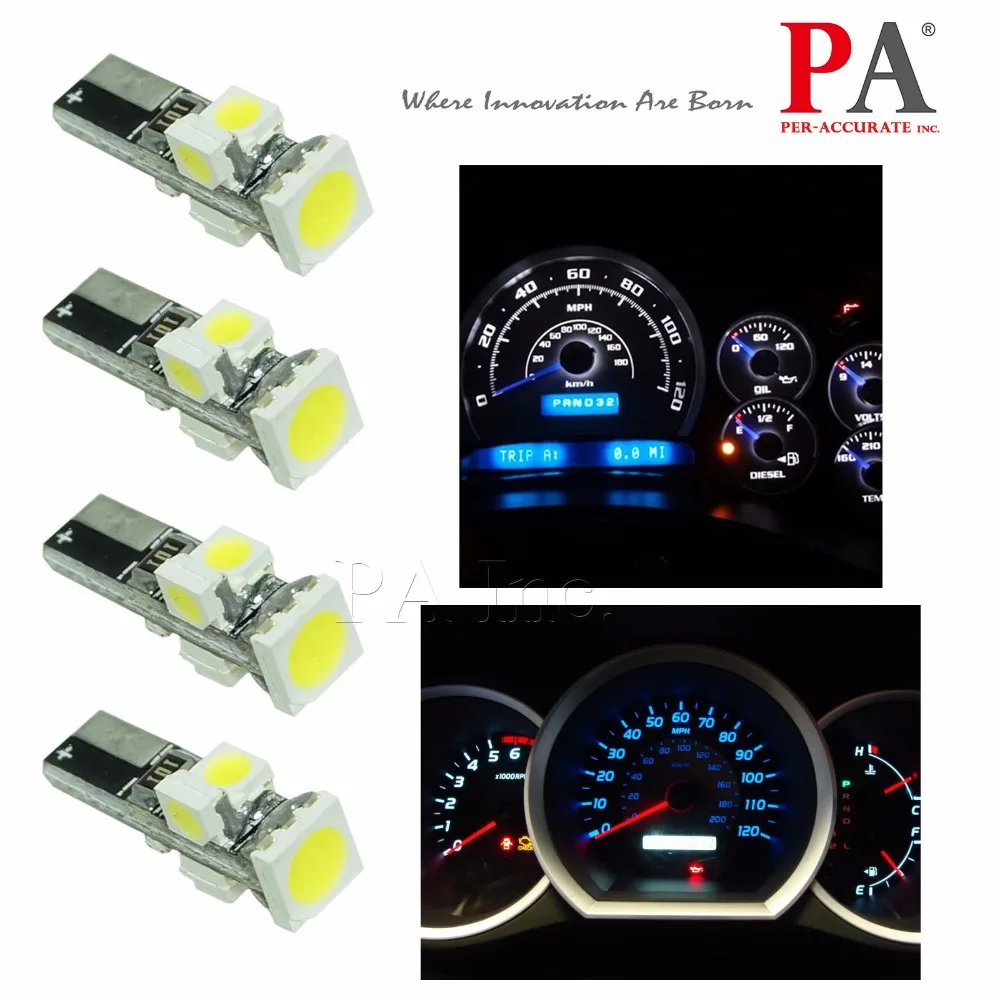 PA LED 10 шт. x Light Point оптовая продажа T5 5smd автомобильная лампа автомобильный
