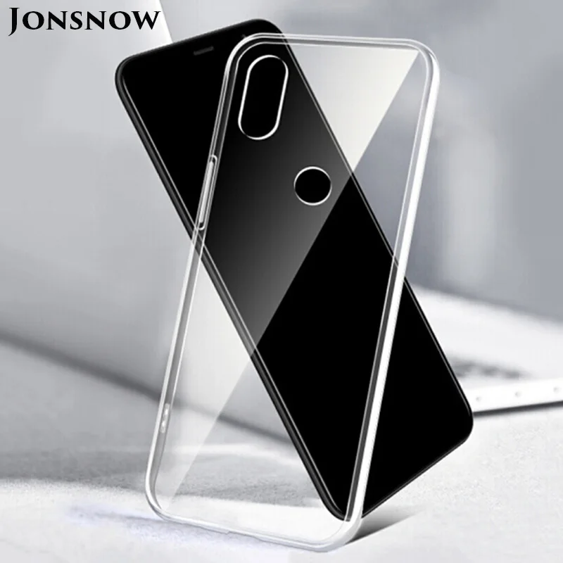 

JONSNOW Clear Silicone Case for Xiaomi PocoPhone F1 TPU Case for Xiaomi Mi A2 Lite Soft Case for Mi Max 3/ Mi 8 Back Cover