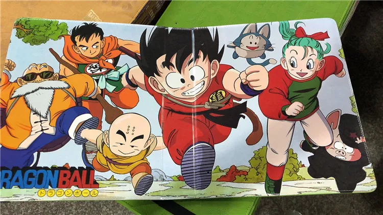 Dragon Ball Z ST Seiya замшевая кожаная карточка книга 9 большой емкости игрушки хобби Хобби Коллекционные игры Коллекция аниме-открытки