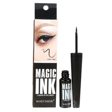 Карандаш для подводки глаз водостойкий жидкий карандаш для подводки глаз легко носить макияж глаз черный цвет