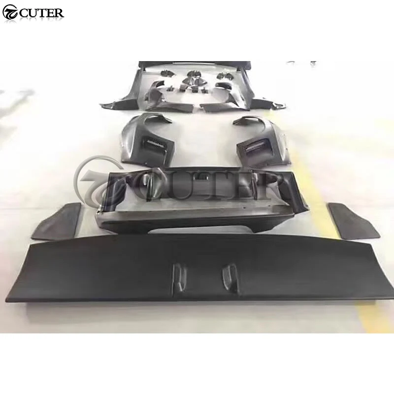 86 BRZ FRP Передний Задний бампер боковые юбки задний спикер для Toyota GT Subaru