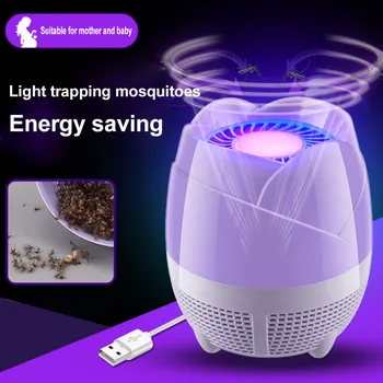 

UV Violet USB Mosquito Killer PP Electric Mosquito Killer Lamp Insects Mosquito Trap LED Insect Reject Mata Mosquito Eletrico