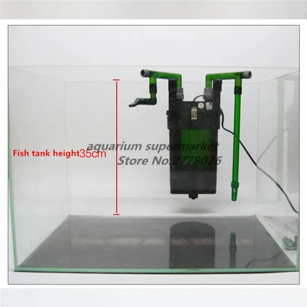 1 шт 5 Вт CFS-130 фильтр для аквариума с фильтром медиа мини нано внешний корпус фильтра повесить на канистры фильтр аквариумные принадлежности
