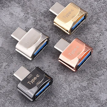 

New Arrival Mini High Transmission Speed USB 3.1 Phone Camera TF Memory Card Reader OTG Adapter Type-c Port