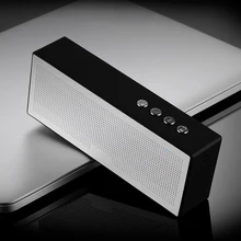 Aimitek Portable Bluetooth Speaker HIFI Stereo Music Sound Box MP3 Super Bass Subwoofer Speakers TF USB AUX-in Hansfree with Mic