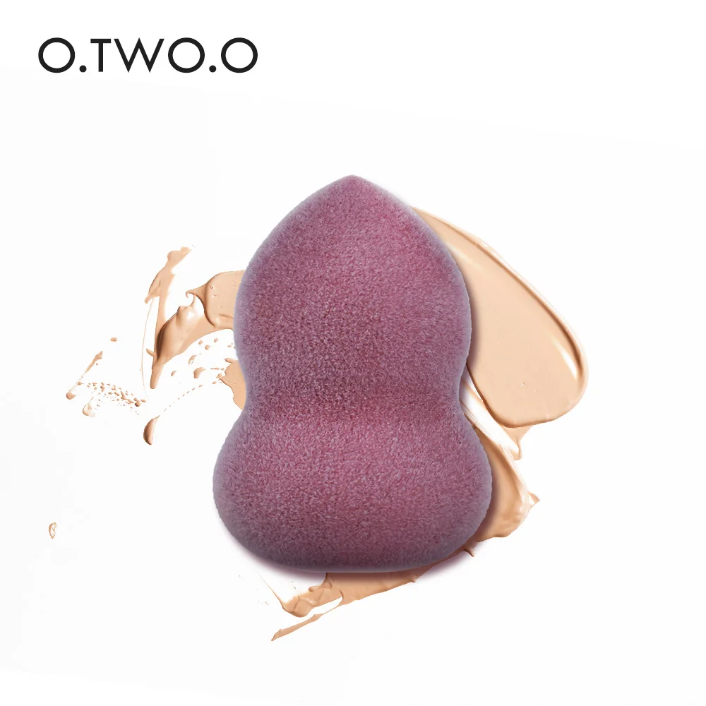 

O.TWO.O Velvet Makeup Sponge Don't Absorb Liquid Foundation Powder Smooth Microfiber Fluff Surface Non Latex Cosmetics Puff