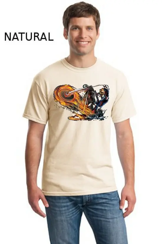 Cotton Men T-Shirts Classical 2019 Hip Hop Tshirt Clothing Biker Ghost Rider Custom Chopper Classic Motorcycle Flames T Shirt Cotton Men T-Shirts Classical 2019 Hip Hop Tshirt Clothing Biker Ghost Rider Custom Chopper Classic Motorcycle Flames T Shirt