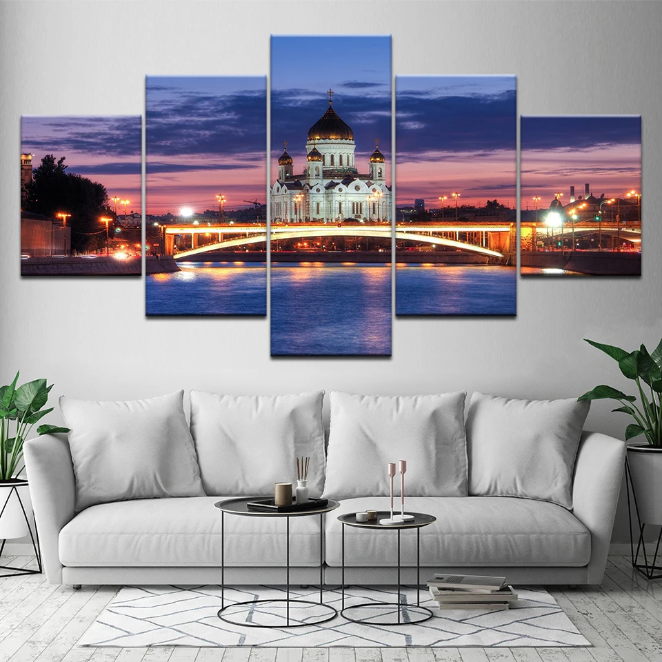 Canvas-Painting-Creative-Arts-Secondary-School-5-Pieces-Art-Painting-Modular-Wallpapers-Poster-Print-for-living
