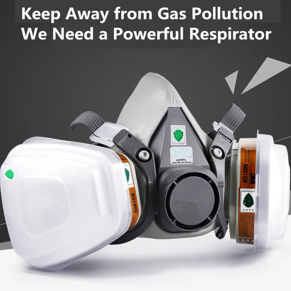 

Half Anti-gas Mask Anti-dust Multi-functional Gas Mask Durable Silica Gel Masks