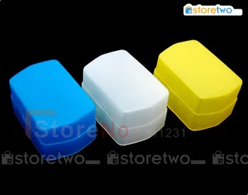 

Flash Diffuser softbox set for Can&n 580EX II 580EX Speedlite Yongnuo YN-560 565EX Gogox V850 V860C light 3pcs color choose