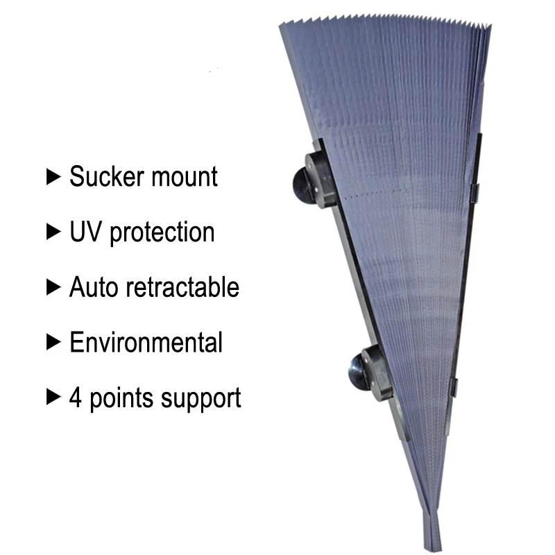 70x155 см выдвижной козырек для лобового стекла автомобиля, Тип затвора, окно, Солнцезащитная шторка, шторки для ветрового стекла, солнцезащитные очки, анти-УФ солнцезащитные очки