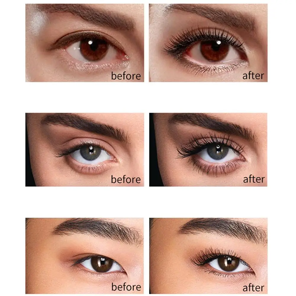 Mascara Makeup Black Cosmetics Eyelash Waterproof Mascara Elongation Curling Eyelash Eyelashes Natural maquiagem FD
