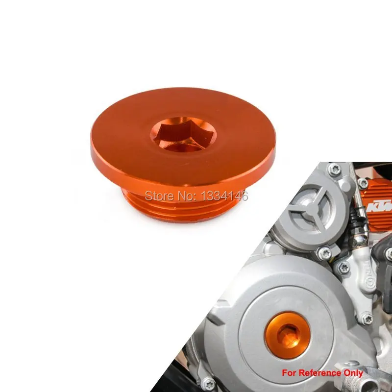 

Oraqnge Billet Ignition Cover Plug For KTM 250/350 SX-F EXC-F 350 FREERIDE 690 Duke