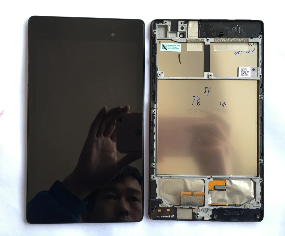 Lcd Touch Screen Digitalizador com Moldura para Asus Google Nexus Me571 Me571kl 3g Versão Me571k Me572 Me572cl - Imagem 3