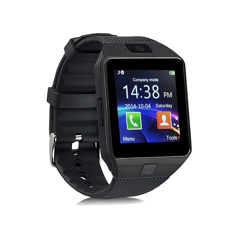 DZ09 Bluetooth Smart часы Для мужчин Спорт Шагомер Smartwatch с Камера Поддержка 2 г sim-карты Whatsapp Facebook для телефона Android