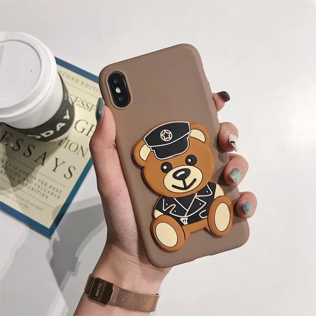 3D мультяшный чехол для Huawei Honor 10 7A 8 8A 8C 8X Max 9i играть V10 V20 V9 G9 плюс GR3 GR5 MATE 20x9 Pro Lite