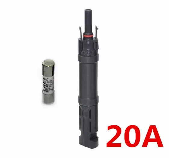 Новый держатель предохранителя защитный соединитель MC4 защита 1000 В постоянного
