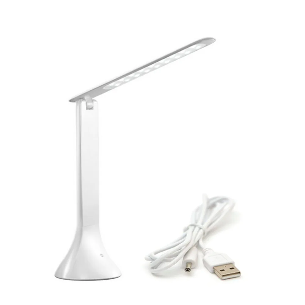 

3-level Touch Foldable Desk Lamp Dimmer Eye-Care LED Light Portable Fashion Students Reading Table Lamp For Office Study