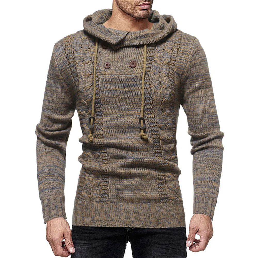 Зимний свитер Для мужчин Фитнес уличной хип-хоп пуловер Прохладный Лидер продаж Для мужчин s Спортивная свитера Harajuku Осень Одежда для