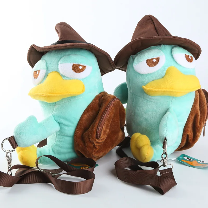 テリーカモノハシカモノハシ漫画ぬいぐるみ横パッケージバッグ子供斜めサッアニメバックパックの誕生日ギフト Aliexpress