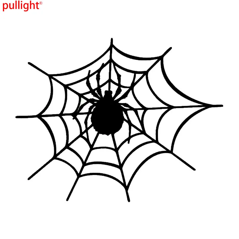 Halloween Spider and Web Car Car Truck Bumper JDM Fun 6/" Vinyl Decal Sticker