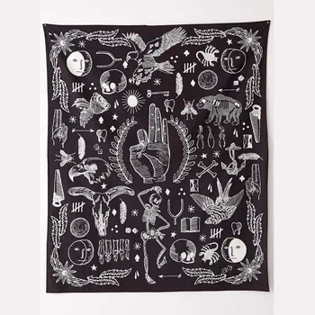 

Mandala tapestry decorative cloth yoga mat chiffon world map tapestry beach towel shawl background blanket004 3
