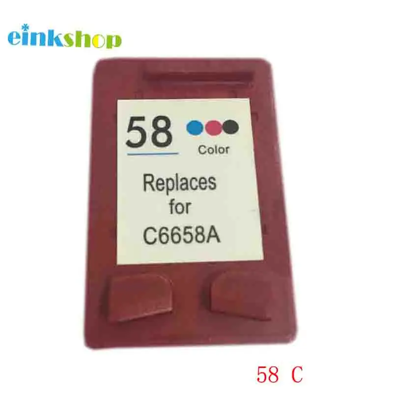 

1pcs Ink Cartridge For HP 58 For HP Deskjet 450 5150 5850 9680 7660 9650 5550 5650 PhotoSmart 100 130 145 7960 7660 printer