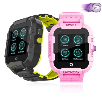 

Smart 4G IPX7 Waterproof Remote Camera GPS WI-FI Child Student Smartwatch SOS Video Call Monitor Tracker Location Phone Watch