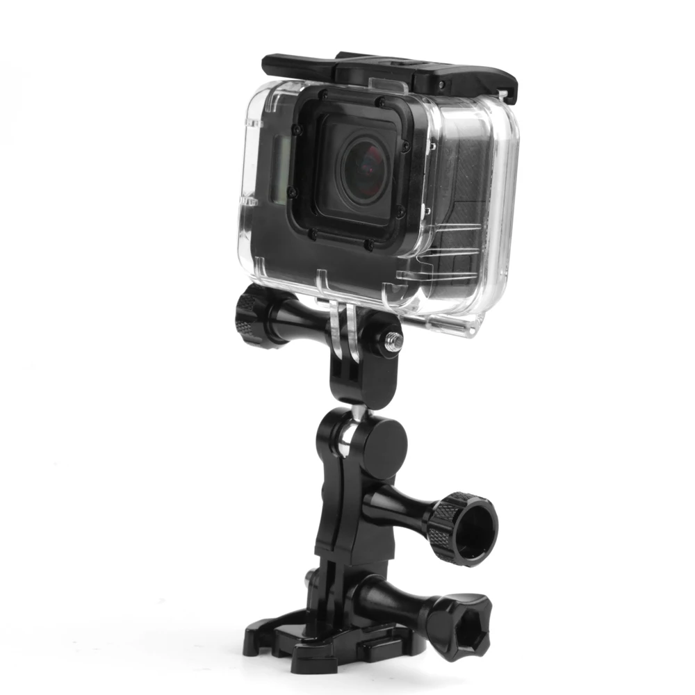 

Aluminium 360 Degree Rotating Joint Adapter Mount for Gopro Hero 7 6 5 Session Xiaomi Yi SJCAM SJ4000 Action Cam Accessory