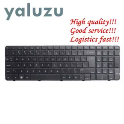 YALUZU новый для HP Pavilion g7-1167dx G7-1173DX G7-1178CA G7-1219WM G7-1222NR G7-1227NR английский США Клавиатура ноутбука черной рамкой