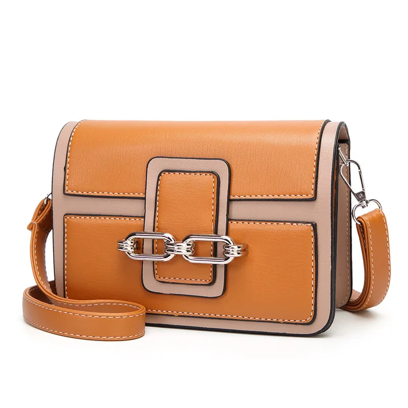 

2018 Summer New fashion Solid Color Magnetic Female Bag Shoulder Bag Temperament Portable Messenger Bag