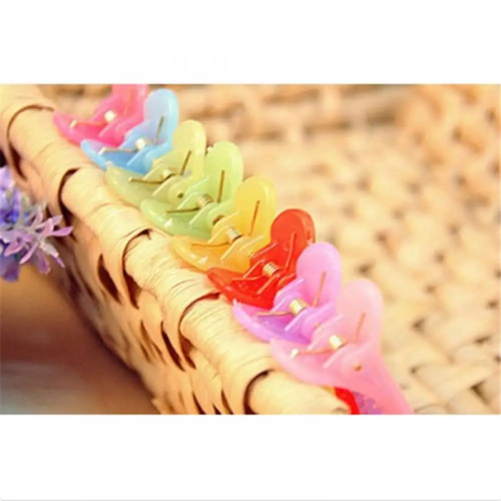 TOPHOT 3Pcs Plastic Hair Clips Professional Hairdressing Sectioning Clips Crocodile Hairpins Salon Hair Care Styling Tools 4