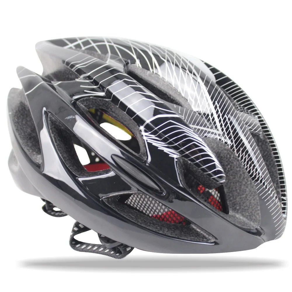 

Hot Sell Bicycle Helmet,EPS+PC Shell High Quality Bike Frame Helmet,55-51CM 22 VENTS Bike Helmets Black color