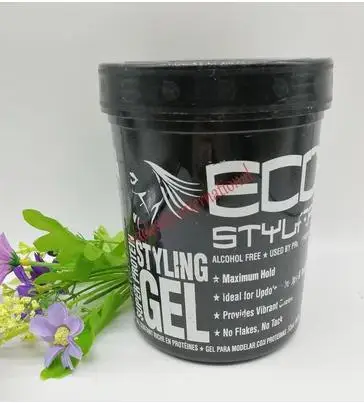 Mini Eco hair styling gel olive oil 44g x 3 gel styling wax oil bottles / 32oz