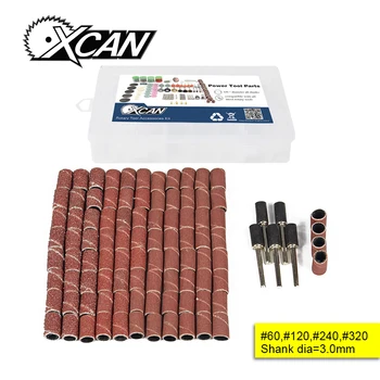 

XCAN 97pcs/set 1/4 handle grinding ring sanding #60/120/240/320 for Dremel Electric mill drill accessoriel kit