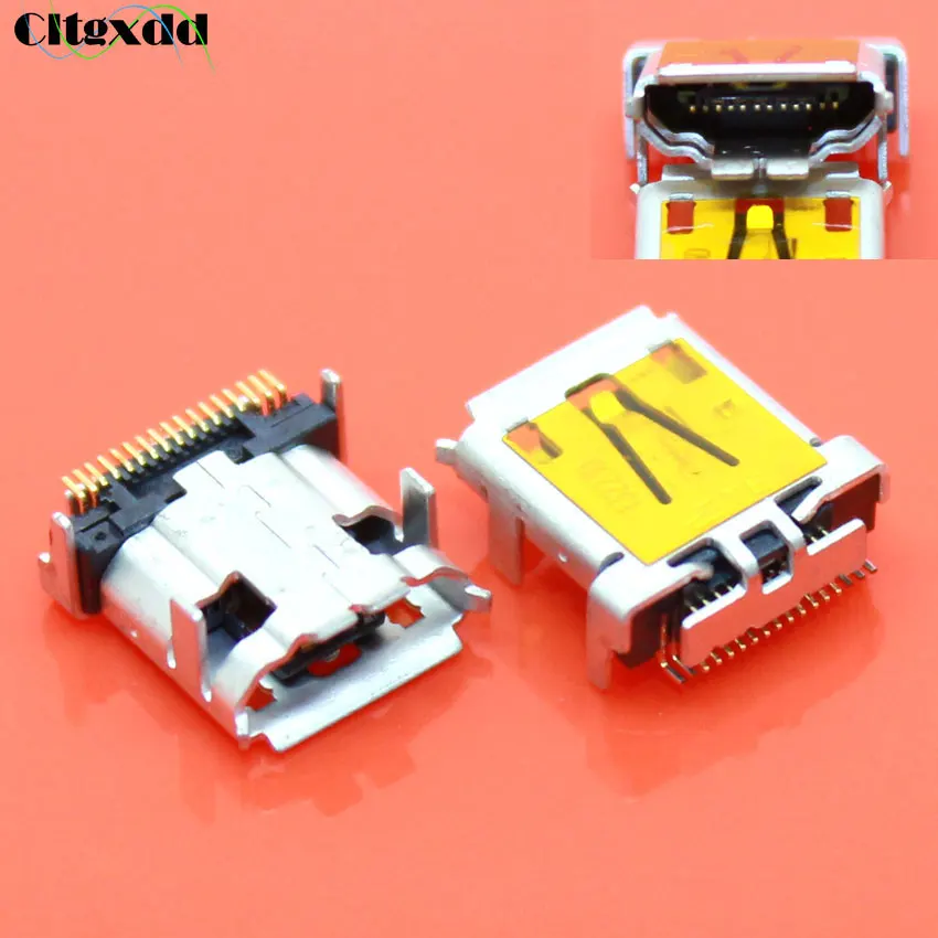 Cltgxdd 1 шт. разъем Micro Mini USB, 17 pin гнездо USB разъем для зарядки для acer Iconia Tab A700 A701 A510
