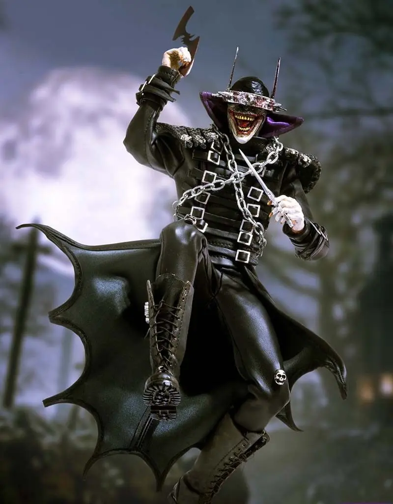 

Collection Action Figures Toys 1/6 Scale Laughs Batman Model Dark Nights Metal 01 With Body Head Sculpt Clothes Model