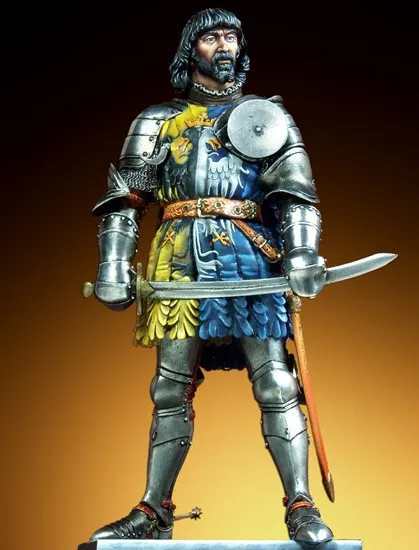 Resin Kits 1 9 Scale Italy s knight 90mm 1440 1552 Resin Model Free Shipping