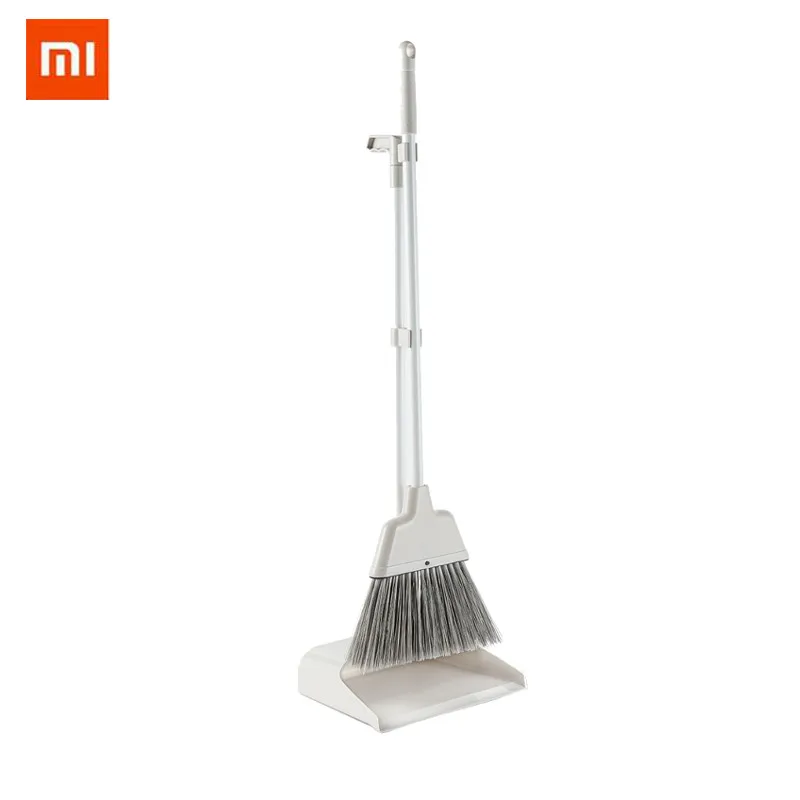 

Xiaomi Scraping Plastic Dustpan Soft Hair Broom Set Thicken Household Sweep Floor Multi-functional Non-Slip Handle Cleaning Tool