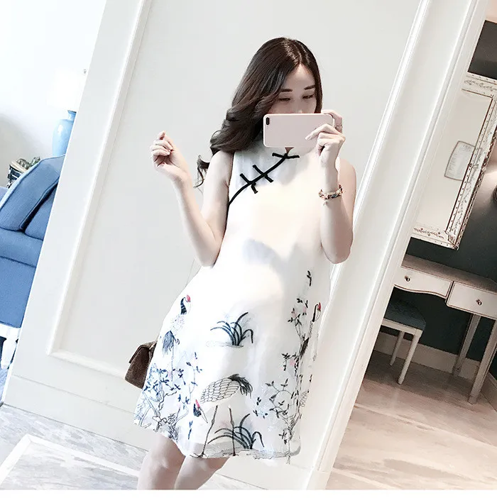 Summer Pregnant Women Dresses Clothes for Sleeveless Maternity Dresses Vestidos Pregnancy Clothing Plus Size Photography Props