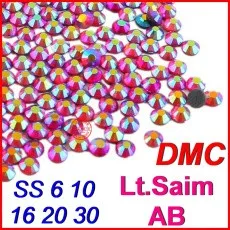 SS20 4,6-4,8 мм, 1440 шт./пакет фуксия DMC Горячая фиксация стразы с плоской обратной поверхностью, "сделай сам" Hot Fix железа на одежды теплопроводные Кристаллы Камень