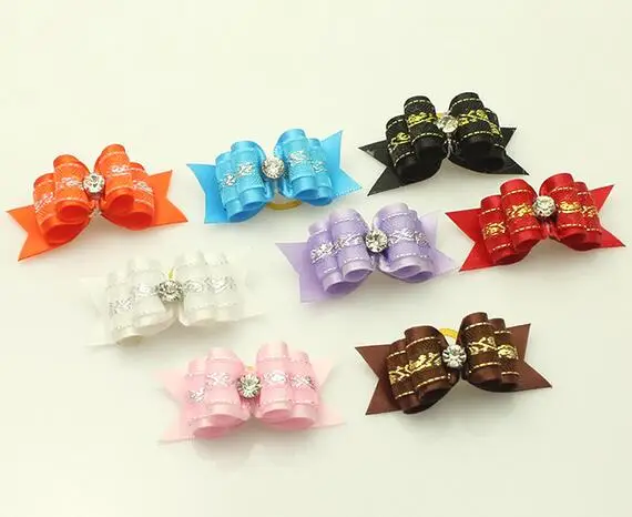 

Handmade Pet Dog Accessories Lovely Phnom Penh Ribbon Bow Dog Bow Tie