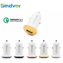 Автомобильное зарядное устройство 3 А мини USB быстрая зарядка 3,0 мобильный телефон автомобильное зарядное устройство адаптер Универсальный для iPhone samsung Xiaomi автомобильное зарядное устройство для телефона