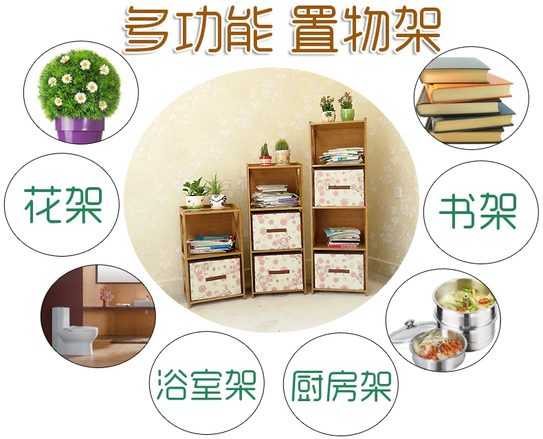 بسيط سميكة الاطفال خزانة خزانة المنزل الخيزران الخشب الإبداعي الكورية مزيج خزانة خزانة صغيرة خاصة