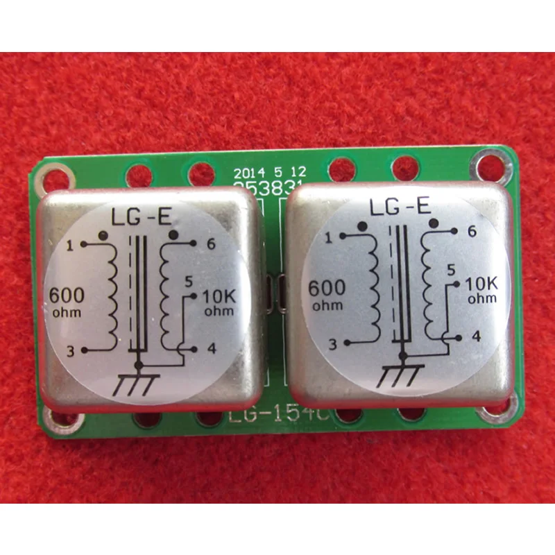 

600:10K permalloy audio signal boost isolation transformer, 4 times amplification. Suitable for audio, microphone
