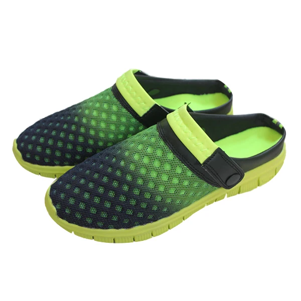 New Breathable Mesh Net Slippers Beach Hollow Out Sandals Sports Casual ...